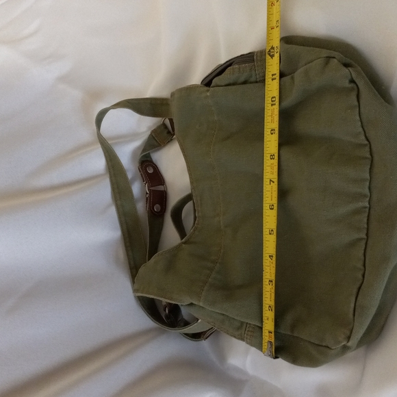 COPY - Women or men's army green cloth bag - Picture 4 of 9